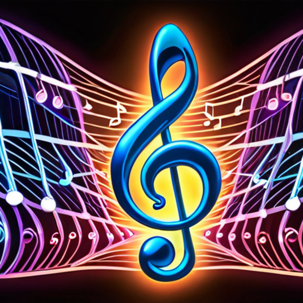 **
An abstract and magical representation of music theory, featuring luminous, interconnected musical scales and chords forming an intricate, glowing blueprint of harmony and structure. Ethereal lines symbolize intervals, creating elegant, flowing patterns. The overall impression is one of unlocking a hidden mystery, with vibrant and profound colors illuminating the essence of sound.
2. **Prompt for