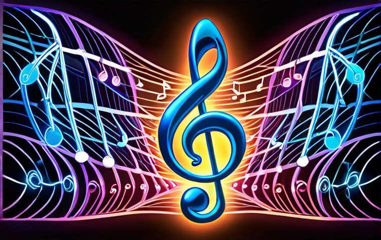 **
    An abstract and magical representation of music theory, featuring luminous, interconnected musical scales and chords forming an intricate, glowing blueprint of harmony and structure. Ethereal lines symbolize intervals, creating elegant, flowing patterns. The overall impression is one of unlocking a hidden mystery, with vibrant and profound colors illuminating the essence of sound.

2.  **Prompt for