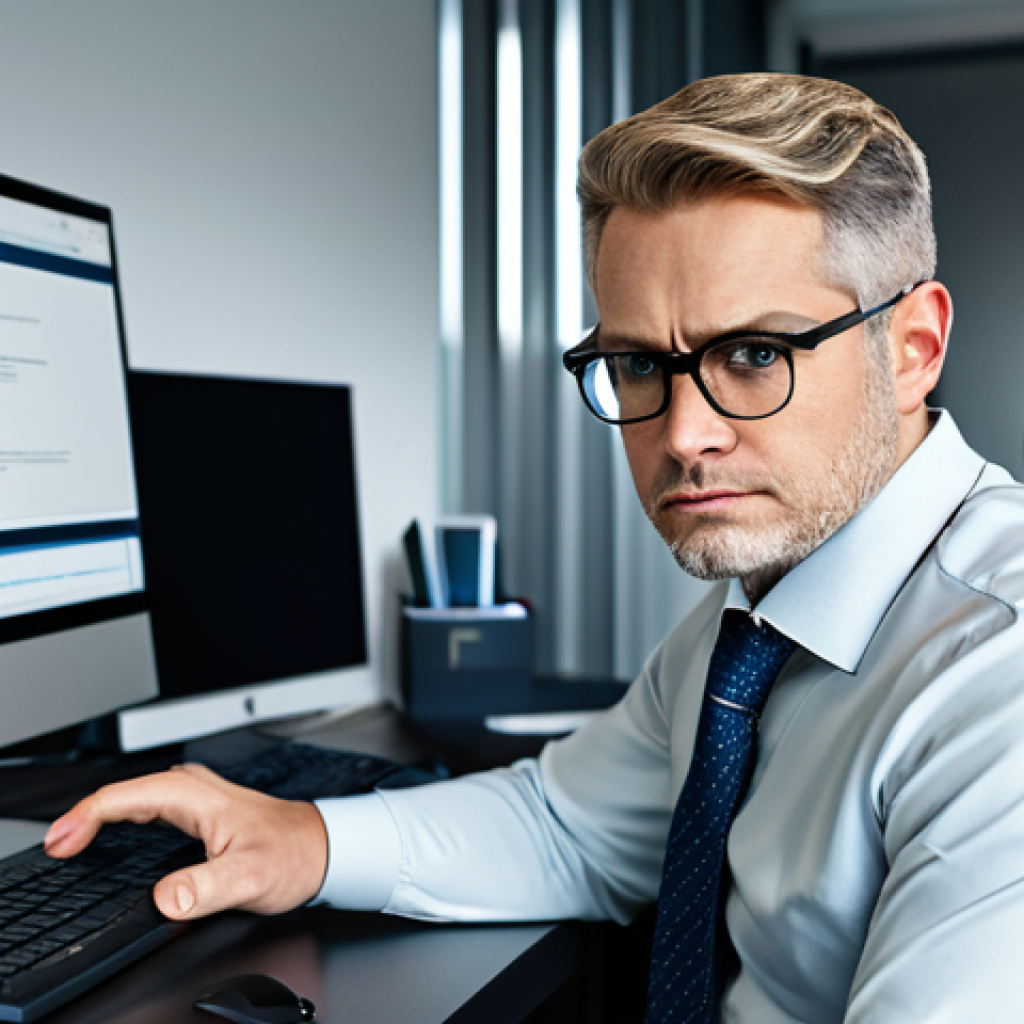 **Cybersecurity Professional:** "A professional cybersecurity expert in a modern office, working at a computer, fully clothed, appropriate attire, safe for work, perfect anatomy, realistic rendering, wearing glasses, focused expression, professional setting, family-friendly."