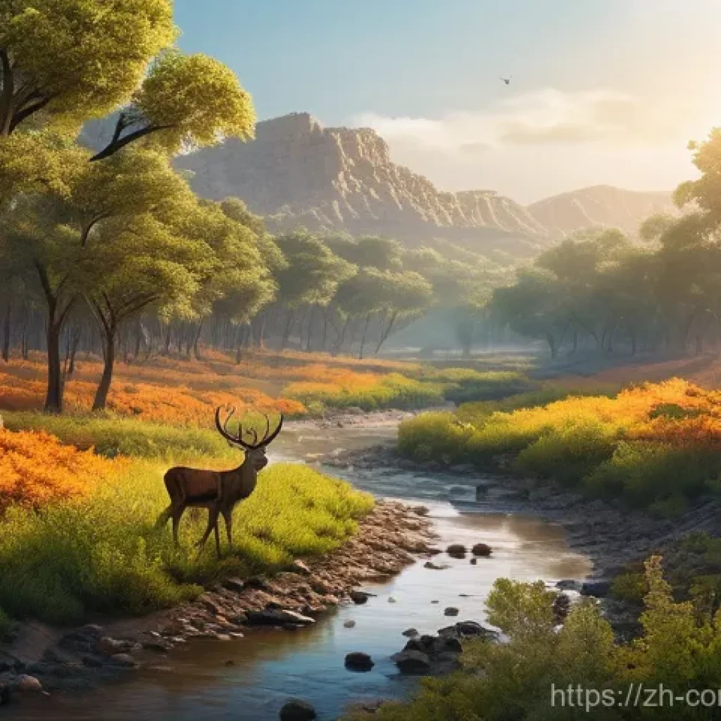 지구온난화 - **Prompt:** A vivid, photorealistic landscape depicting a dramatic climate shift. On the left side, ...