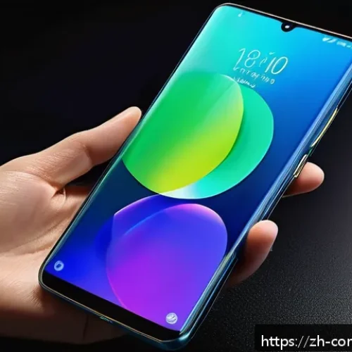 모바일 기술 - A futuristic smartphone showcasing a sleek, ultra-thin design made from advanced nano composite mate...