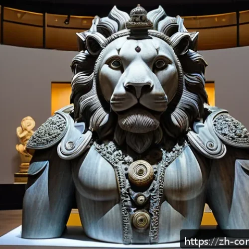 미술 상식 - A detailed Renaissance-era sculpture with intricate hidden mechanical structures inside, showcasing ...